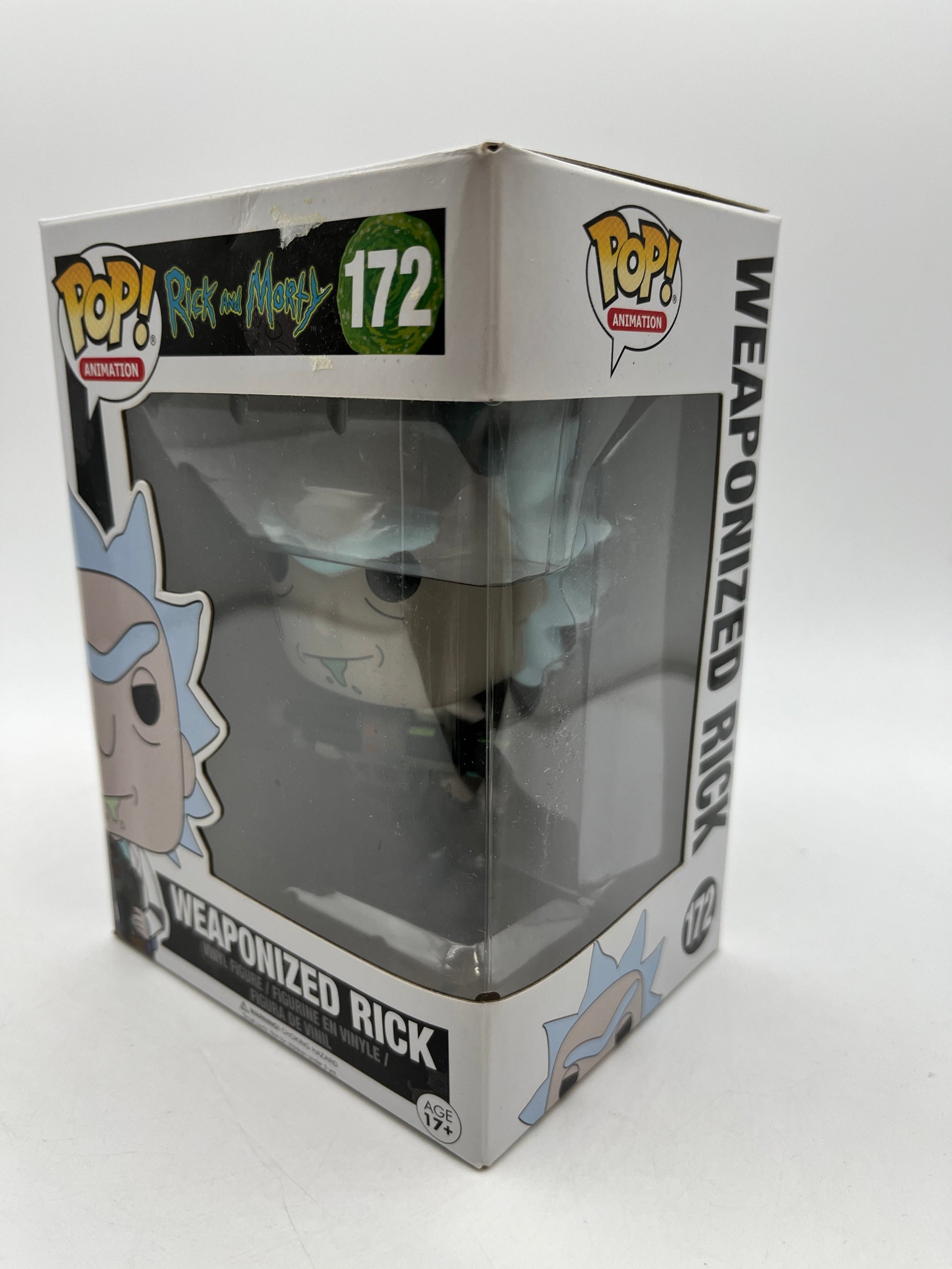 Funko POP! Animation Rick And Morty Weaponized Rick #172 - Vinyl Collectable FRENLY BRICKS - Open 7 Days