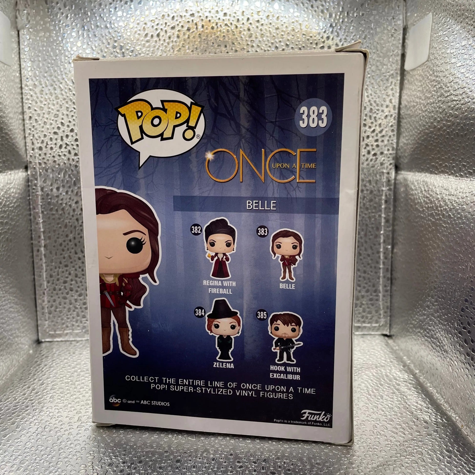 FUNKO POP Movies Once Upon A Time 383 Belle DAMAGED & SIGNED (NO COA) FRENLY BRICKS - Open 7 Days