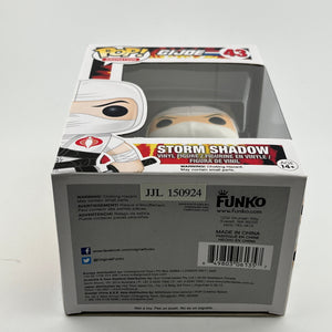 Funko POP! Animation G.I.Joe - Storm Shadow #43 - Vinyl Collectable FRENLY BRICKS - Open 7 Days