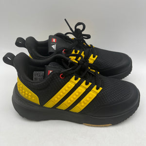 Kids Adidas x LEGO® Racer TR X Yellow & Black Shoes Size Y2 USED FRENLY BRICKS - Open 7 Days