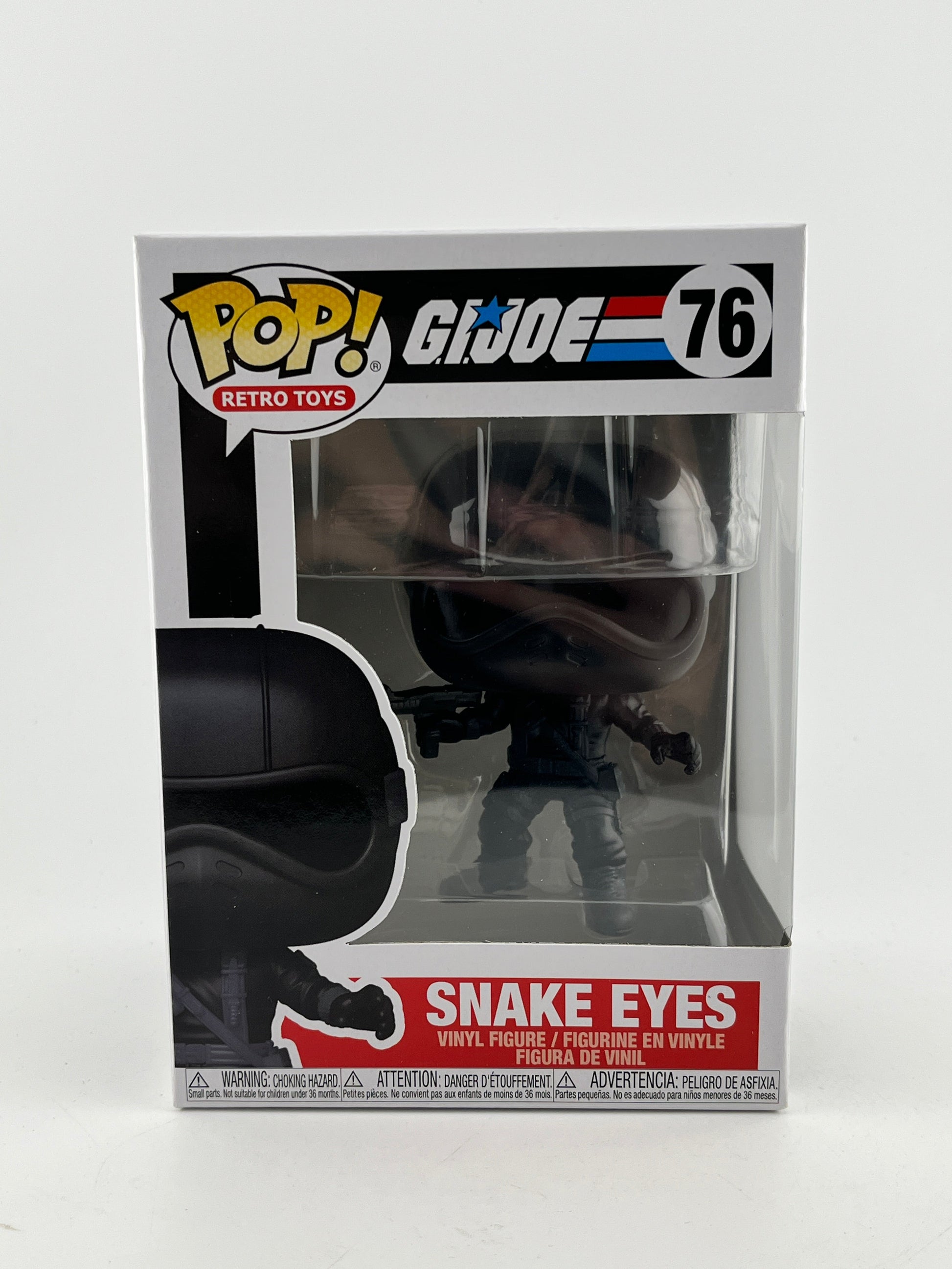 Funko POP! Retro Toys G.I.Joe - Snake Eyes #76 - Vinyl Collectable FRENLY BRICKS - Open 7 Days