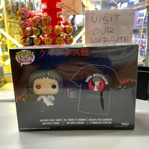 Funko POP! Tokyo Ghoul: RE Toru Mutsuki Pop And Tee Size L GameStop Exclusive FRENLY BRICKS - Open 7 Days