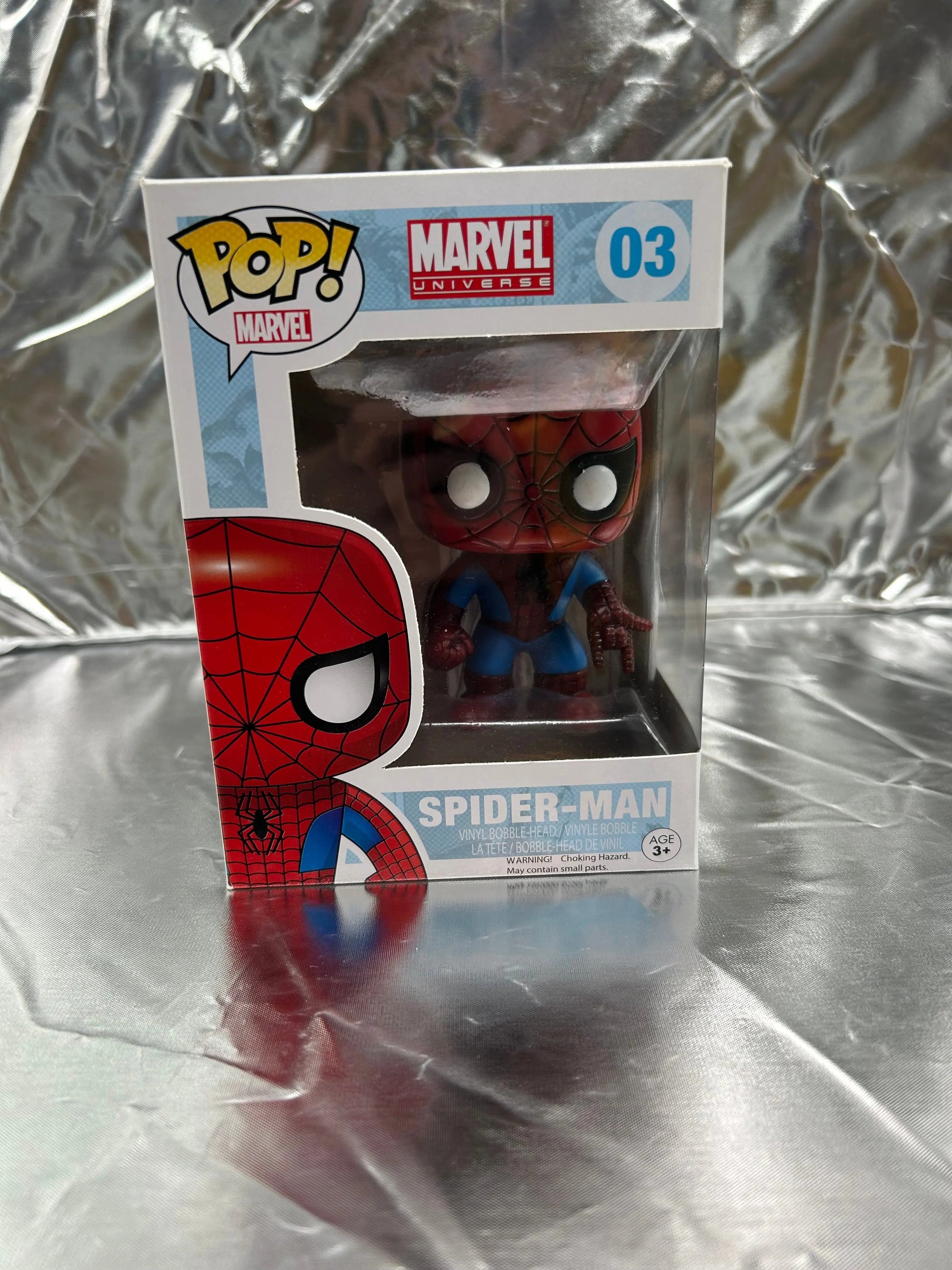 Funko Pop Vinyl #03 Spider-Man FRENLY BRICKS - Open 7 Days