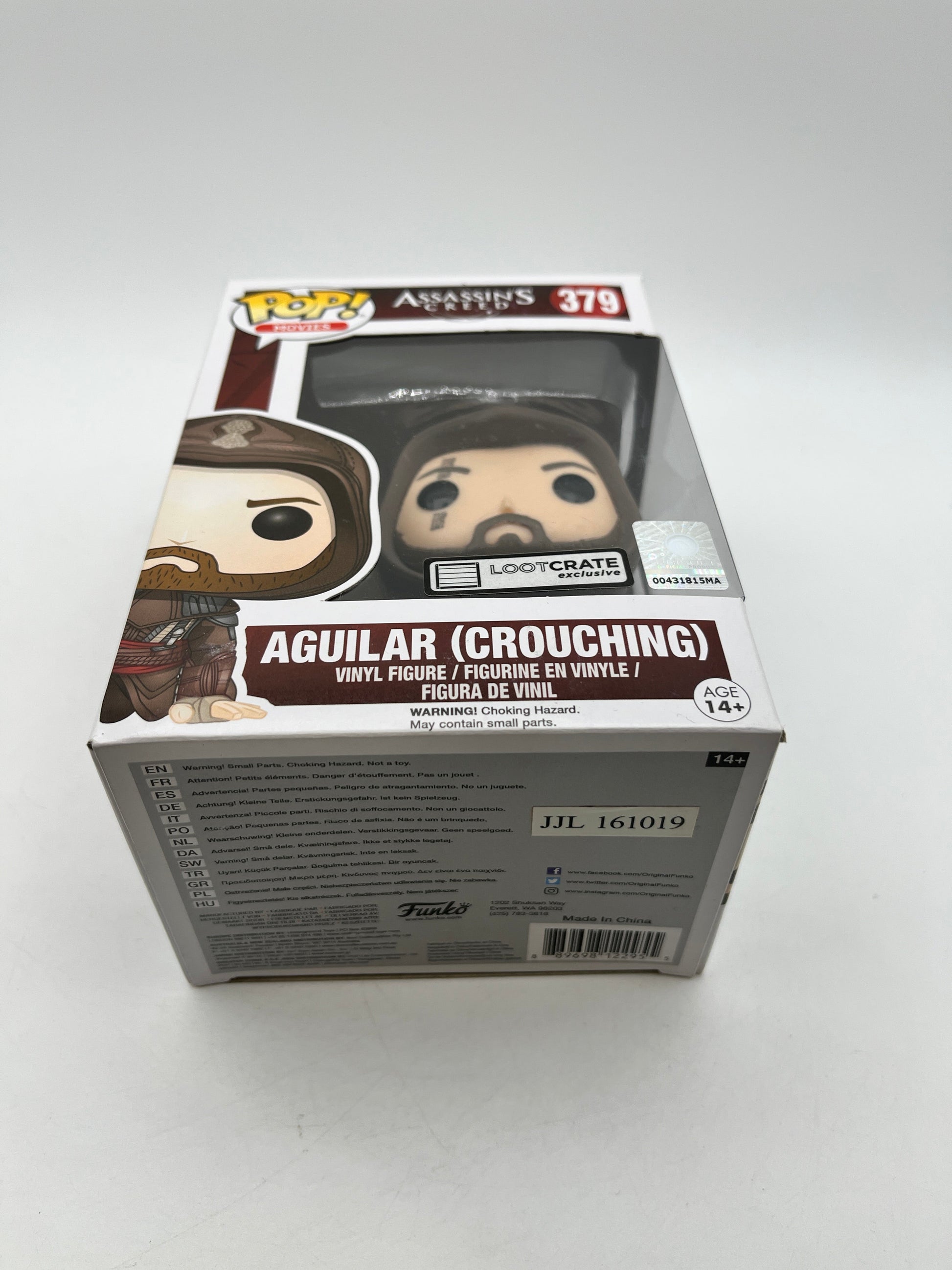 Funko POP! Movies Assassin’s Creed - Aguilar (Crouching) #379 - Ubisoft LootCrate Exclusive FRENLY BRICKS - Open 7 Days