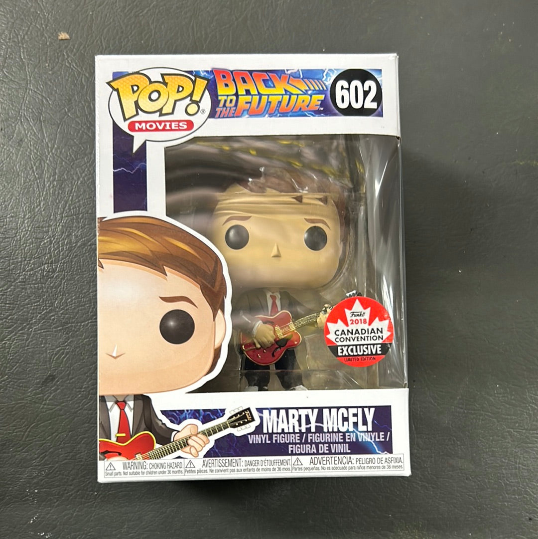 Pop Vinyl Movies Back To The Future 602 Marty Mcfly 2018 Canadian Convention Exclusive ￼￼￼ FRENLY BRICKS - Open 7 Days