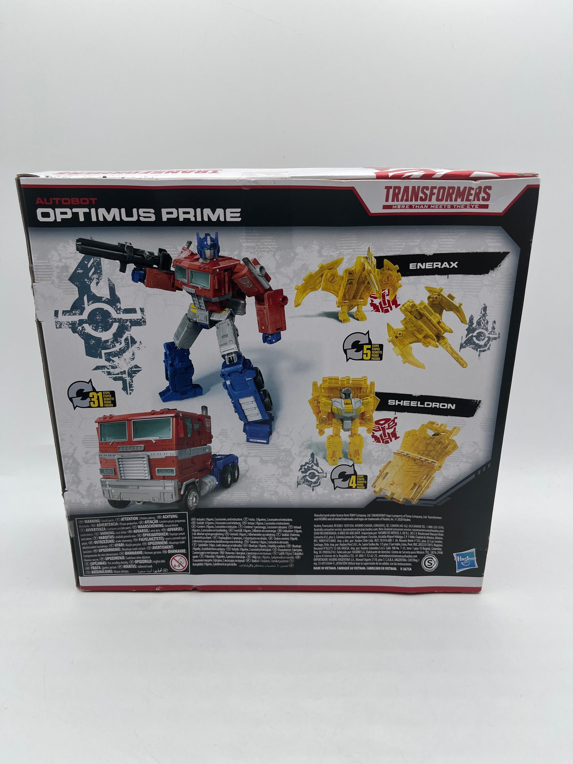 Transformers War for Cybertron Netflix Series Optimus Prime Battle 3-Pack FRENLY BRICKS - Open 7 Days