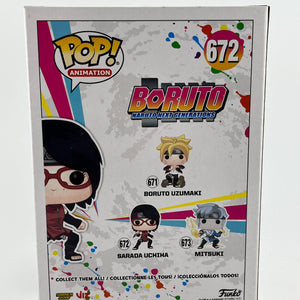 Funko POP! Animation Boruto - Sarada Uchina #672 - Vinyl Collectable FRENLY BRICKS - Open 7 Days