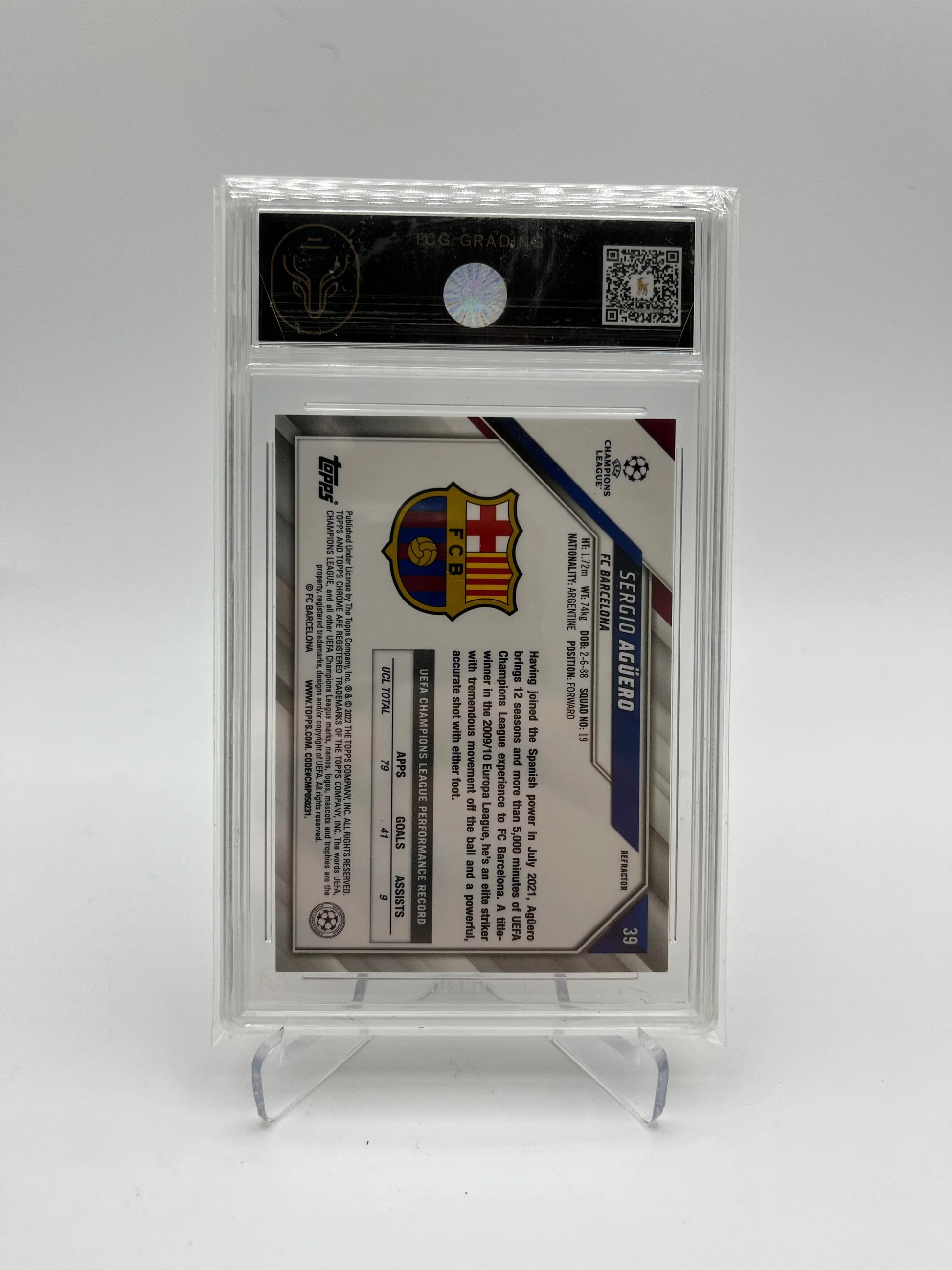 Graded Soccer Cards Lot x4 - Aguero, Gotze, Martinelli FRENLY BRICKS - Open 7 Days