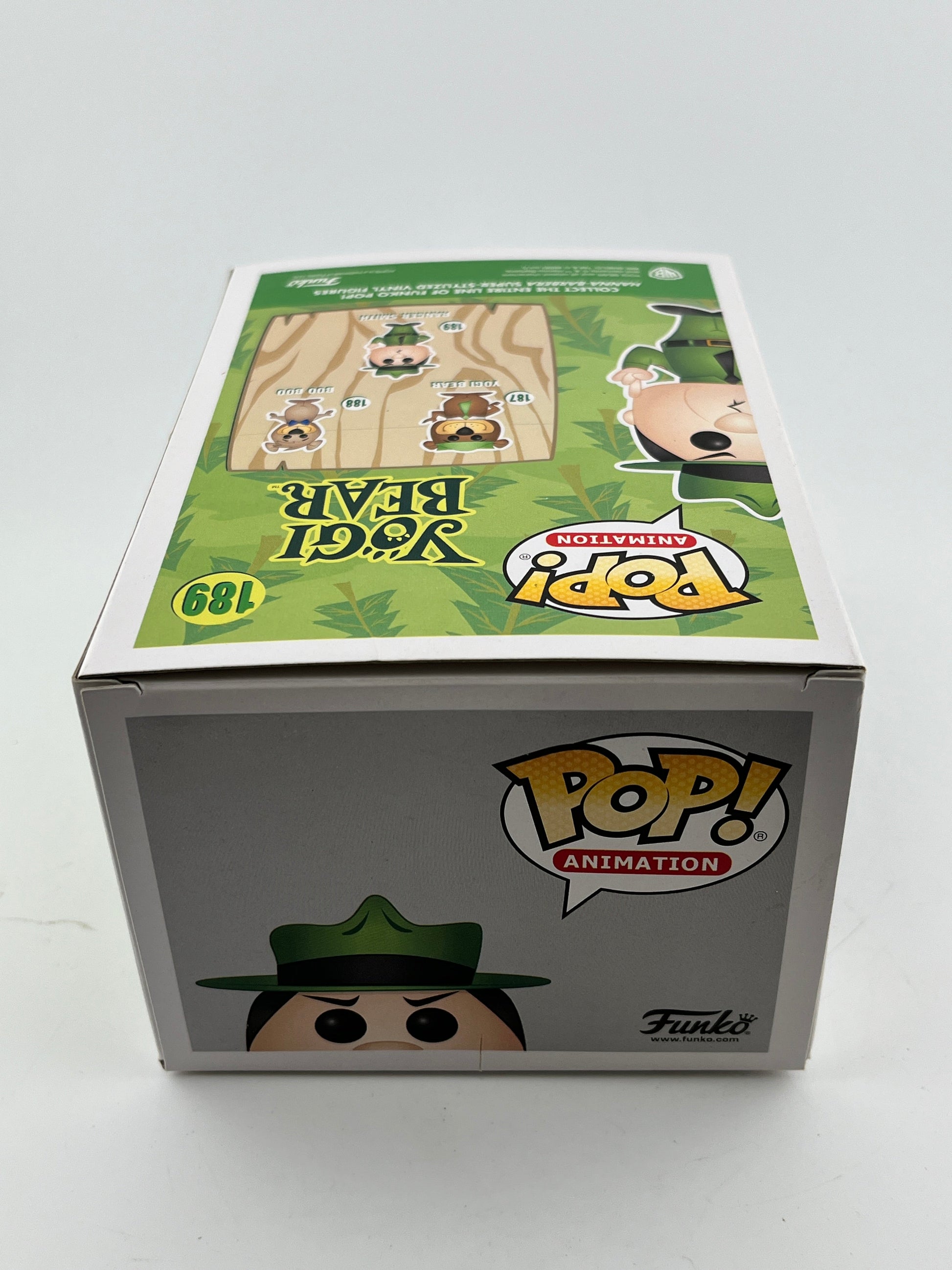 Funko POP! Animation Yogi Bear - Ranger Smith #189 - Funko 5000 Pieces FRENLY BRICKS - Open 7 Days