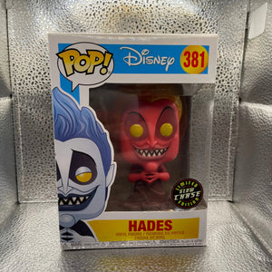 Funko Pop! Disney Hercules Hades Chase 381 : Glow Chase Red FRENLY BRICKS - Open 7 Days