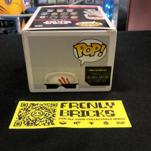 Star Wars- FN-2187  Funko Pop Vinyl #100 The Force Awakens FRENLY BRICKS - Open 7 Days