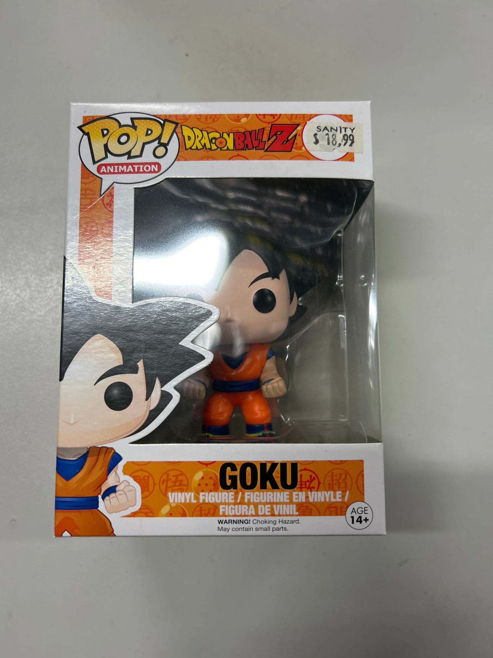 Pop Vinyl Dragon Ball Z #9 Goku FRENLY BRICKS - Open 7 Days