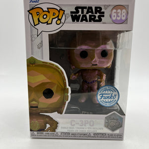 Funko POP! Star Wars C-3PO #638 - Disney 100 - Special Edition FRENLY BRICKS - Open 7 Days