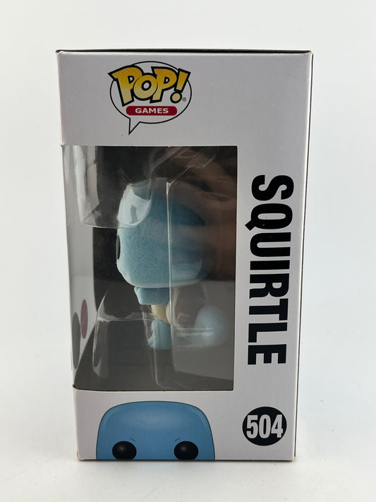Funko POP! Games Pokémon - Squirtle #504 - Flocked Special Edition FRENLY BRICKS - Open 7 Days