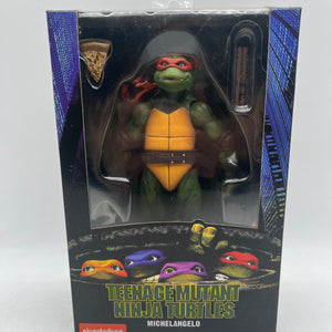 Authentic NECA Teenage Mutant Ninja Turtles (1990) Michelangelo Action Figure FRENLY BRICKS - Open 7 Days