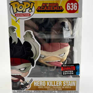 Funko POP! Animation My Hero Academia - Hero Killer Stain #636 - 2019 Convention Exclusive FRENLY BRICKS - Open 7 Days