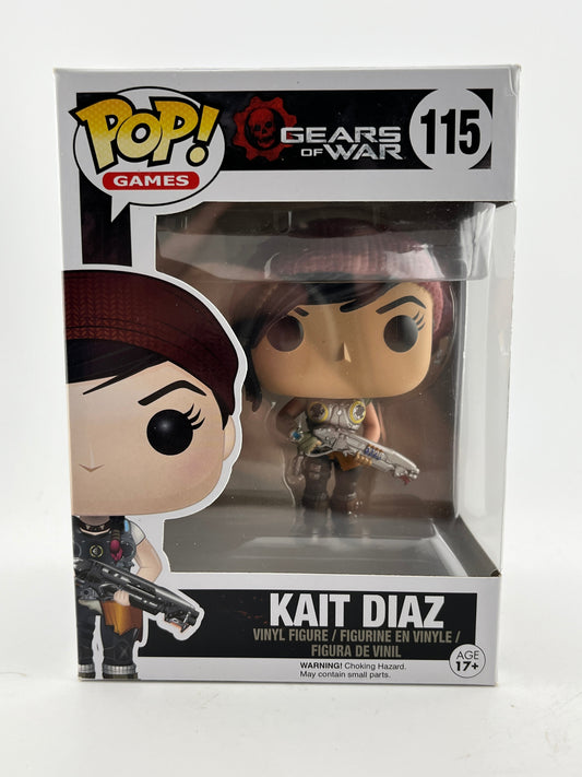 Funko POP! Games Gears Of War - Kait Diaz #115 - Vinyl Collectable FRENLY BRICKS - Open 7 Days
