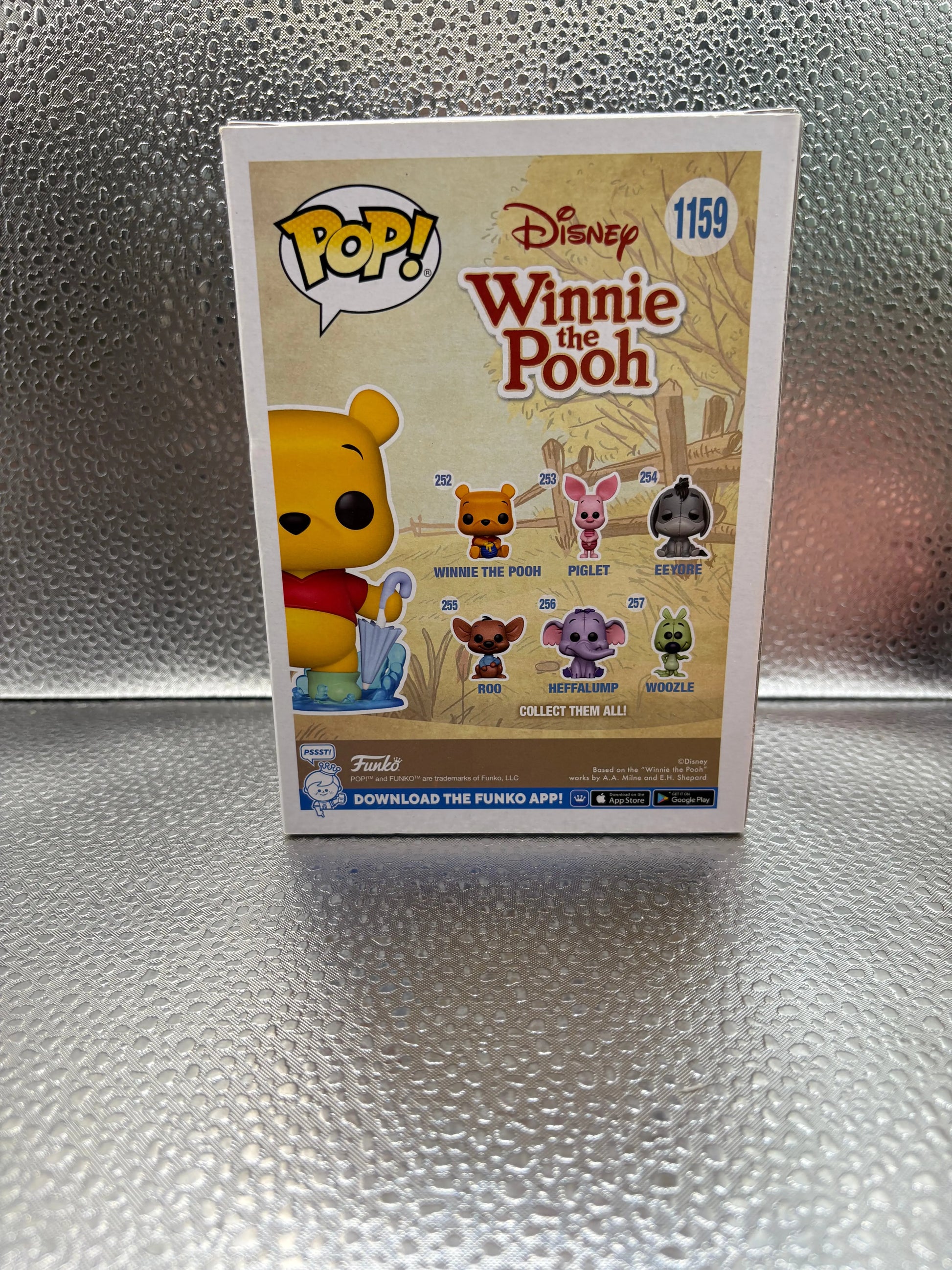 Funko Pop Vinyl #1159 Disney Winnie The Pooh FRENLY BRICKS - Open 7 Days