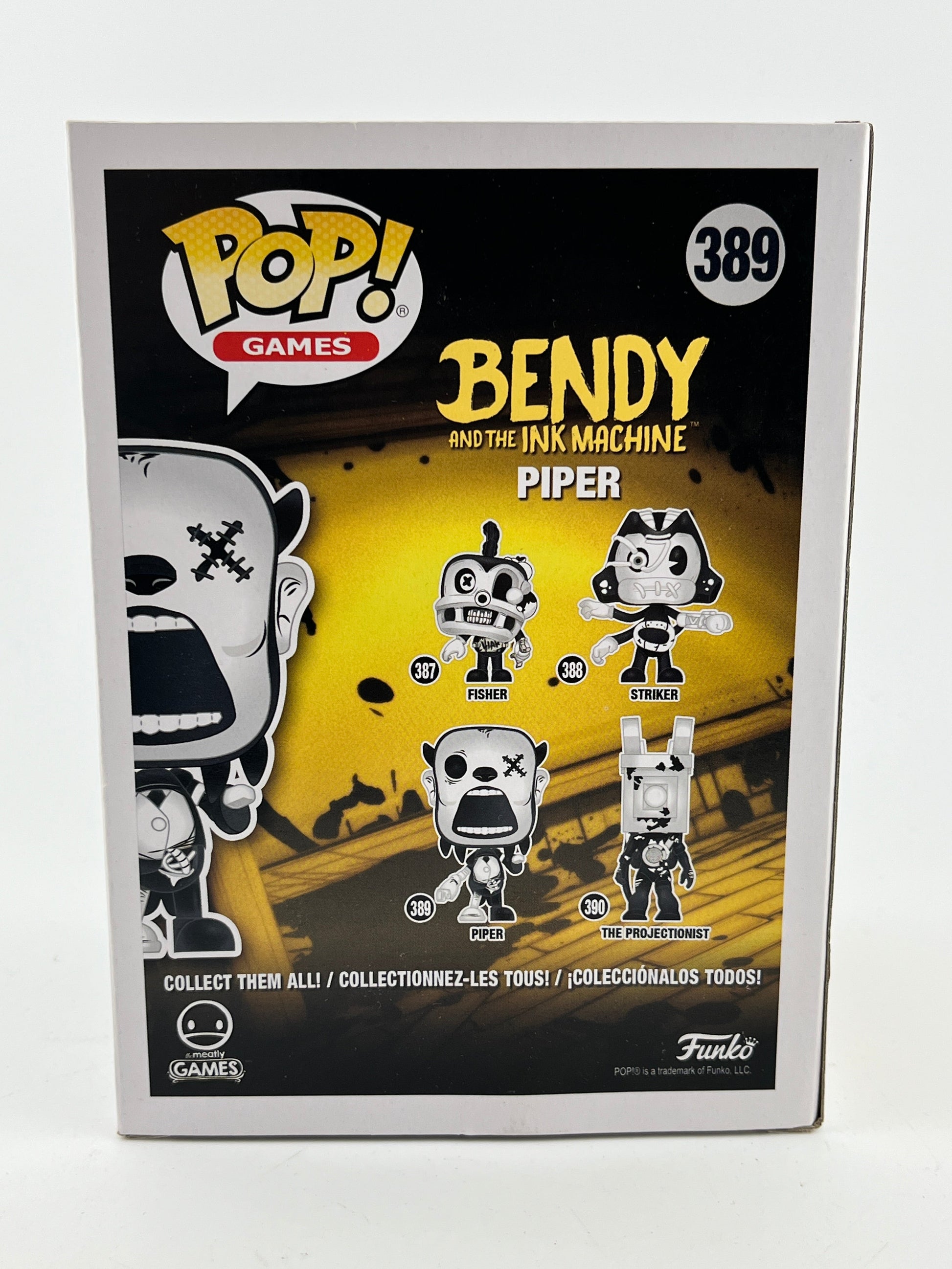 Funko POP! Games Bendy And The Ink Machine - Piper #389 - Vinyl Collectable FRENLY BRICKS - Open 7 Days