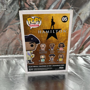 Funko POP Broadway - Hamilton- George Washington #05 FRENLY BRICKS - Open 7 Days