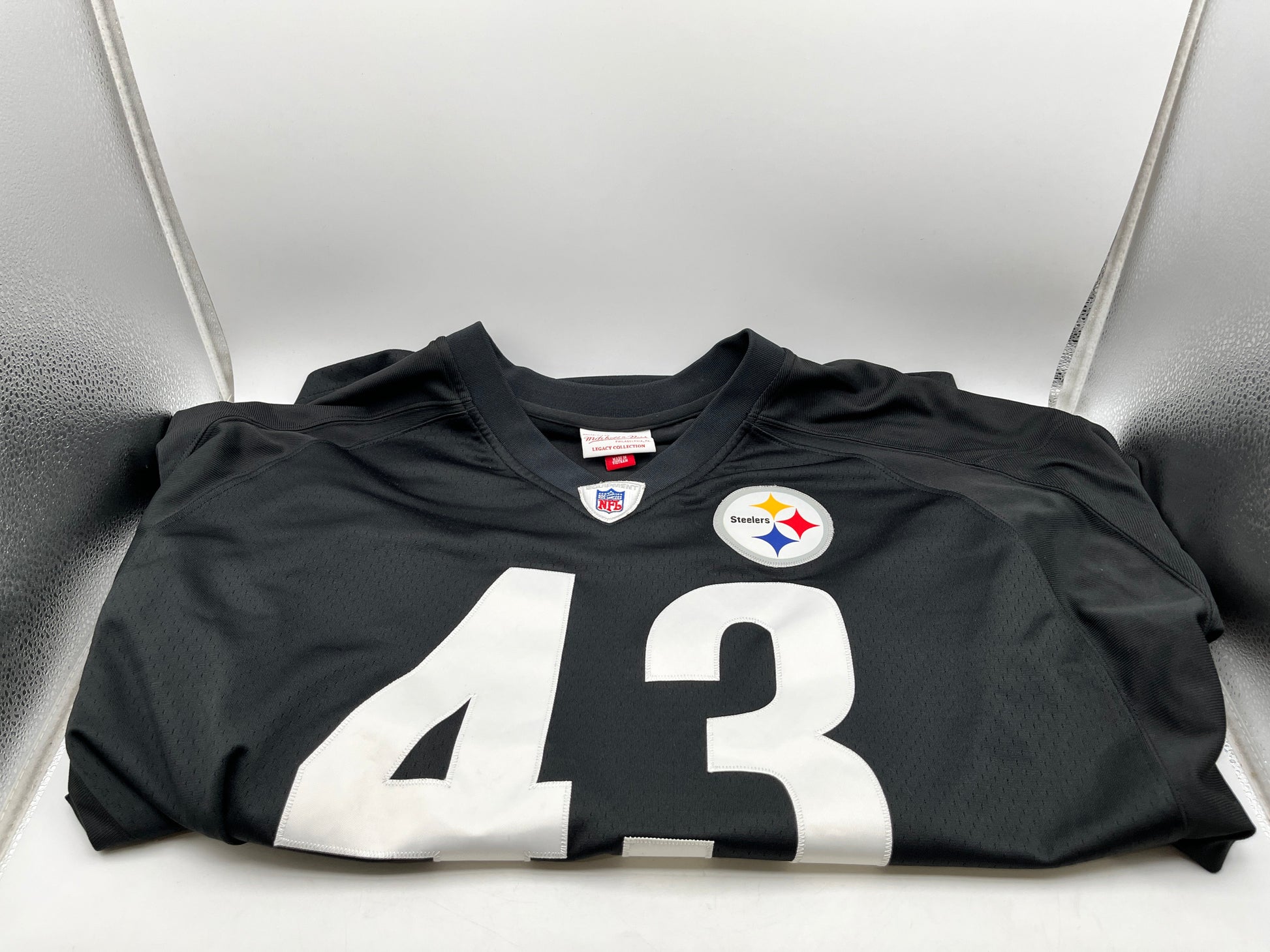 Mitchell & Ness - 2005 Throwbacks NFL Steelers Troy Polamalu Jersey - Size 48(L) FRENLY BRICKS - Open 7 Days