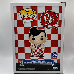 Funko POP! Ad Icons Bob’s Big Boy - Big Boy #24 - 20th Funniversary FRENLY BRICKS - Open 7 Days