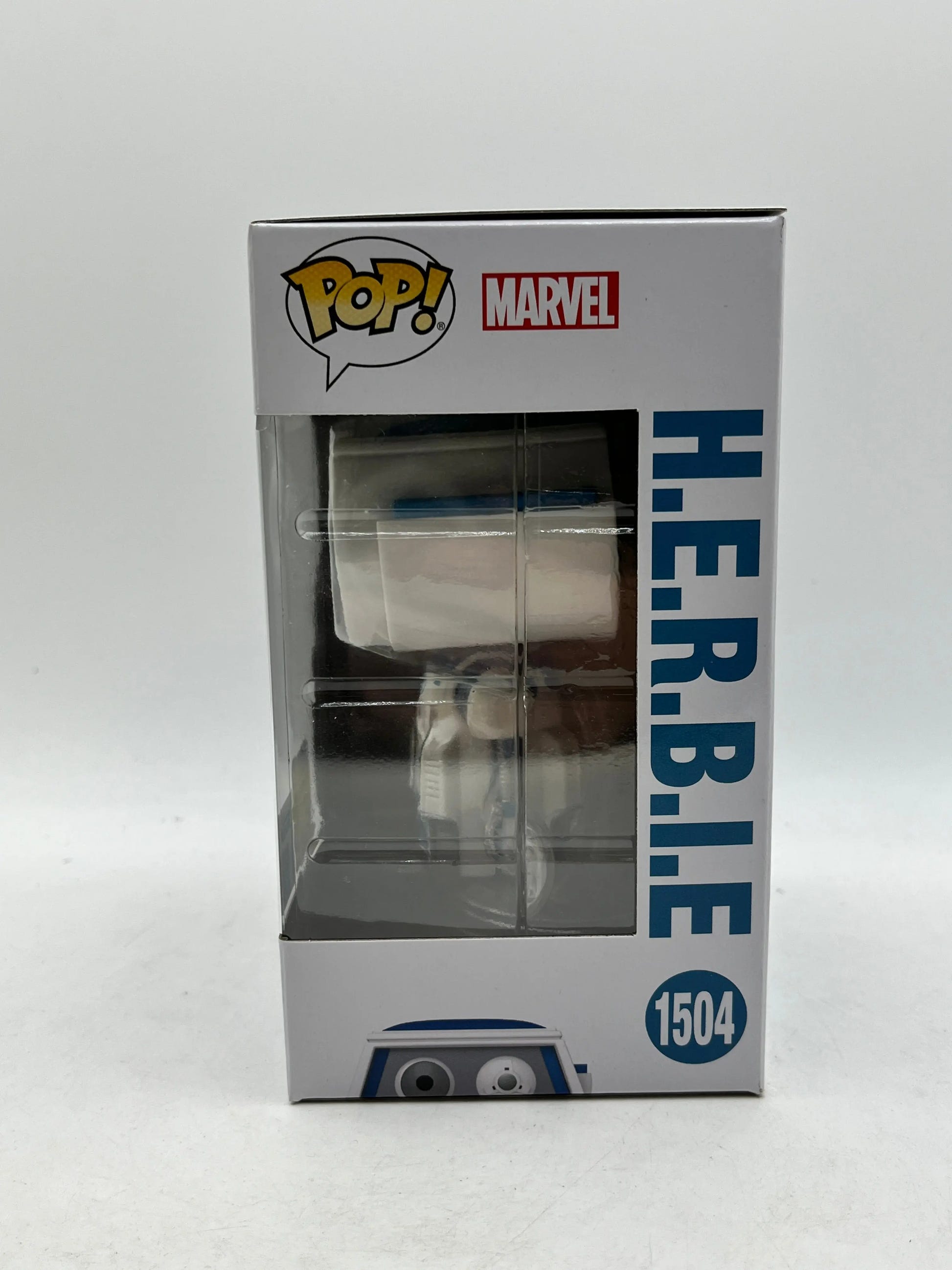 Funko POP! Marvel Fantastic 4 Firs Steps - Herbie #1504 - 2025 Convention Limited Edition FRENLY BRICKS - Open 7 Days image 2