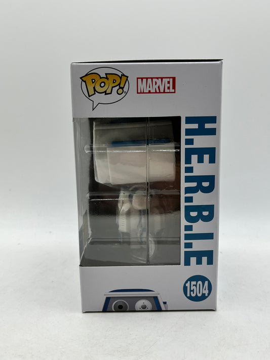 Funko POP! Marvel Fantastic 4 Firs Steps - Herbie #1504 - 2025 Convention Limited Edition FRENLY BRICKS - Open 7 Days