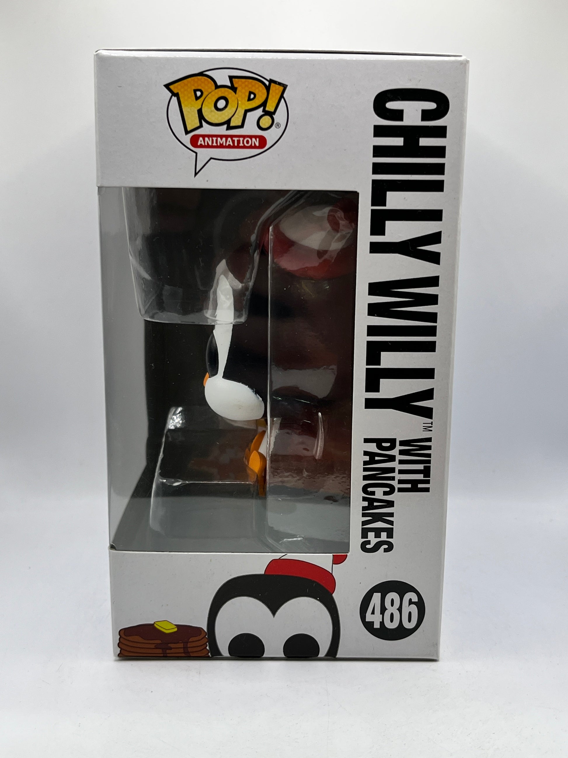 Funko POP! Animation Chilly Willy - Chilly Willy With Pancakes #486 - Vinyl Collectable FRENLY BRICKS - Open 7 Days