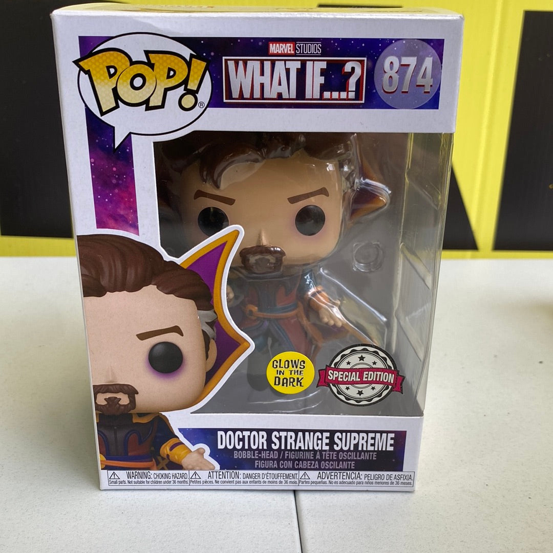 Funko POP! Doctor Strange Supreme #874 FRENLY BRICKS - Open 7 Days