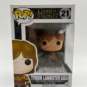 Funko POP! Game Of Thrones Tyrion Lannister Battle Armor #21 FRENLY BRICKS - Open 7 Days