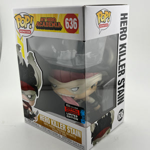 Funko POP! Animation My Hero Academia - Hero Killer Stain #636 - 2019 Convention Exclusive FRENLY BRICKS - Open 7 Days