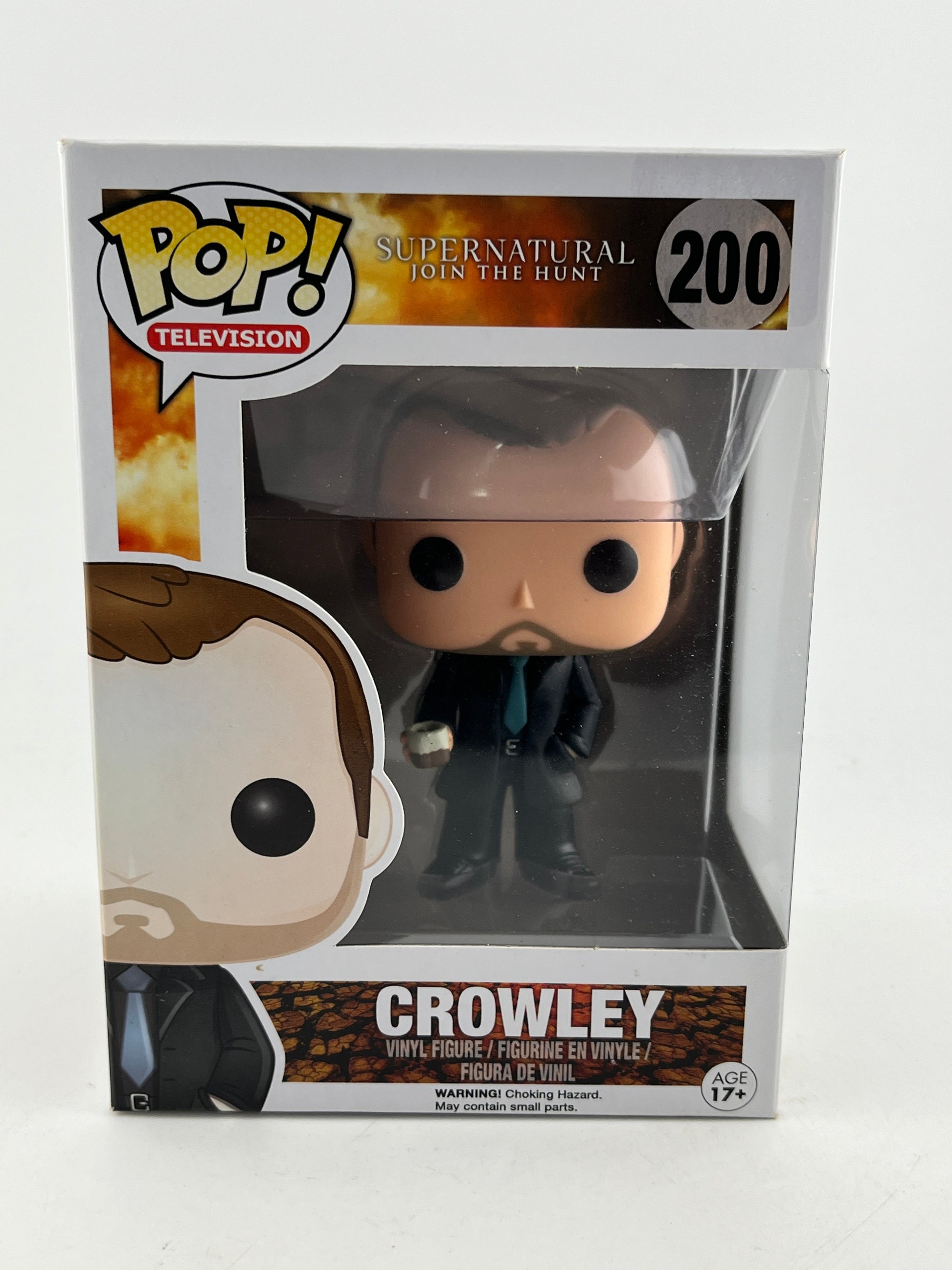 Funko POP! Television Supernatural - Crowley #200 - Vinyl Collectable FRENLY BRICKS - Open 7 Days