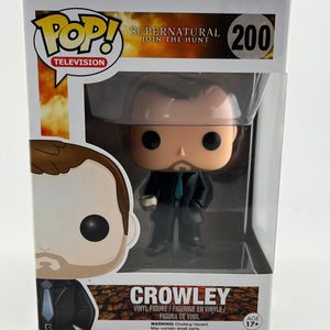Funko POP! Television Supernatural - Crowley #200 - Vinyl Collectable FRENLY BRICKS - Open 7 Days