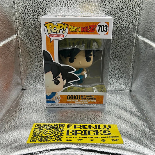 Pop Vinyl Dragon Ball Z 703 Goku 28Th World Tournament FRENLY BRICKS - Open 7 Days