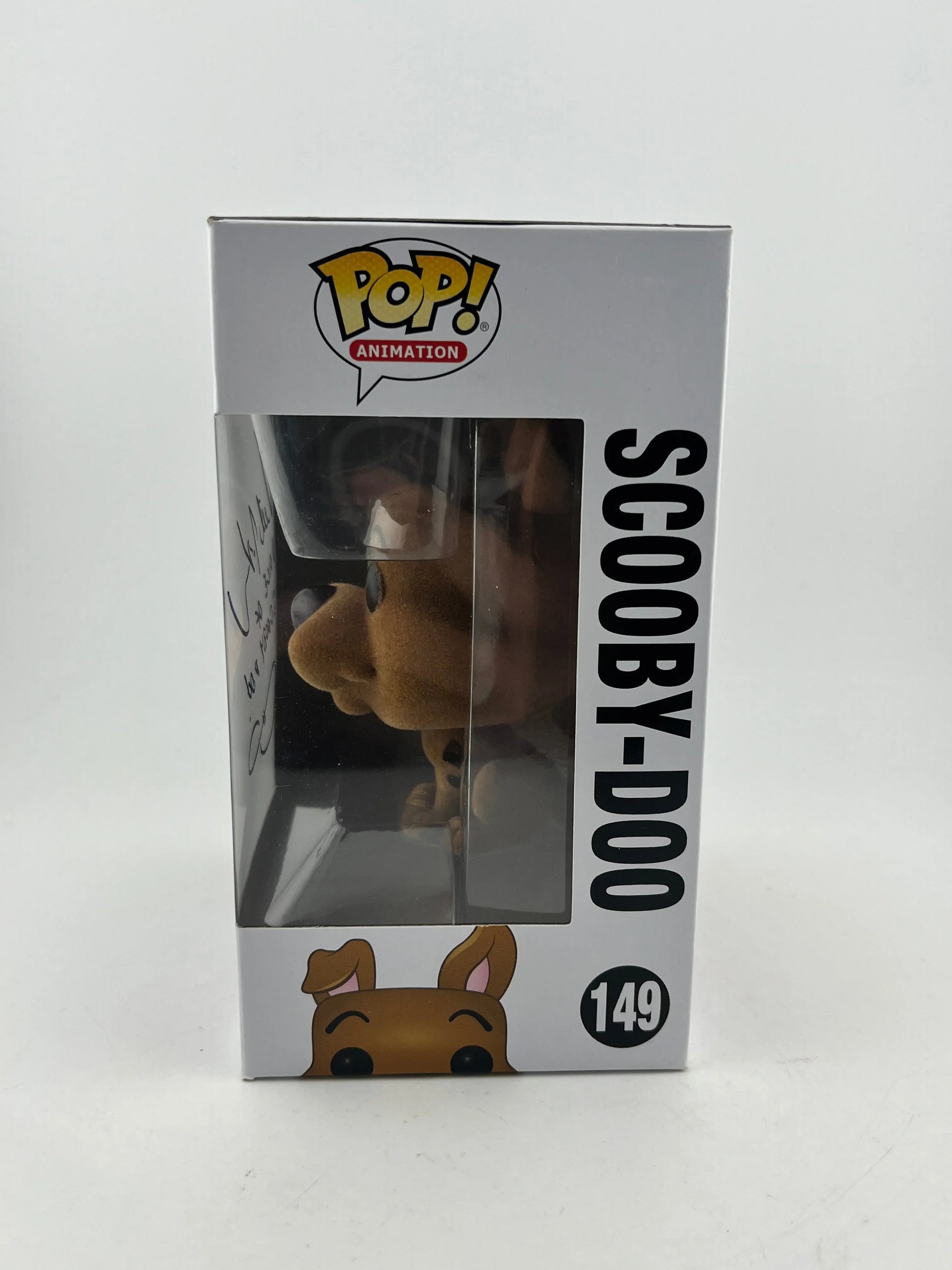 Funko POP! Animation Scooby-Doo - Signed Scooby-Doo #149 Neil Fanning - COA Included FRENLY BRICKS - Open 7 Days