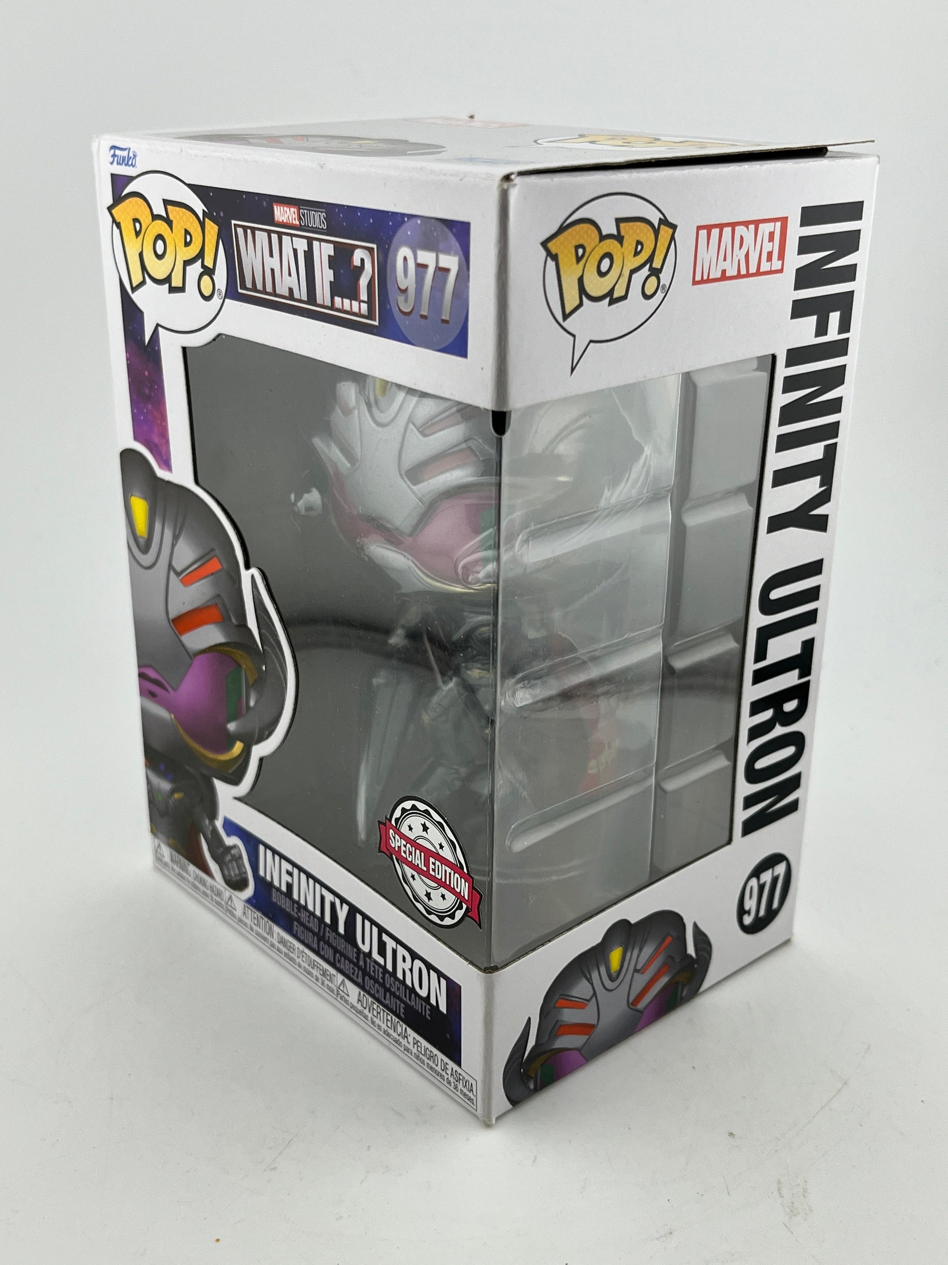 Funko POP! Marvel What If…? - Infinity Ultron #977 - Special Edition FRENLY BRICKS - Open 7 Days