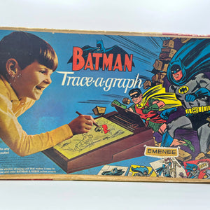 Vintage 1966 Emenee Batman and Robin Trace-a-Graph Retro - Not Sealed FRENLY BRICKS - Open 7 Days