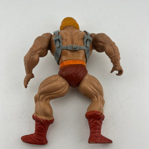 Vintage He-Man - Masters Of The Universe - Soft Head 1981 - Missing Shield FRENLY BRICKS - Open 7 Days