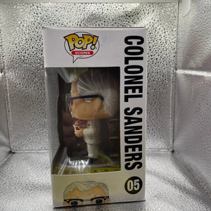 Colonel Sanders #05 Icons KFC Funko Pop Vinyl Holding Chicken Bucket Toy FRENLY BRICKS - Open 7 Days