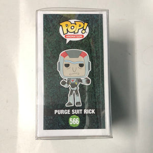 566 Purge Suit Rick FUNKO POP VINYL FRENLY BRICKS - Open 7 Days
