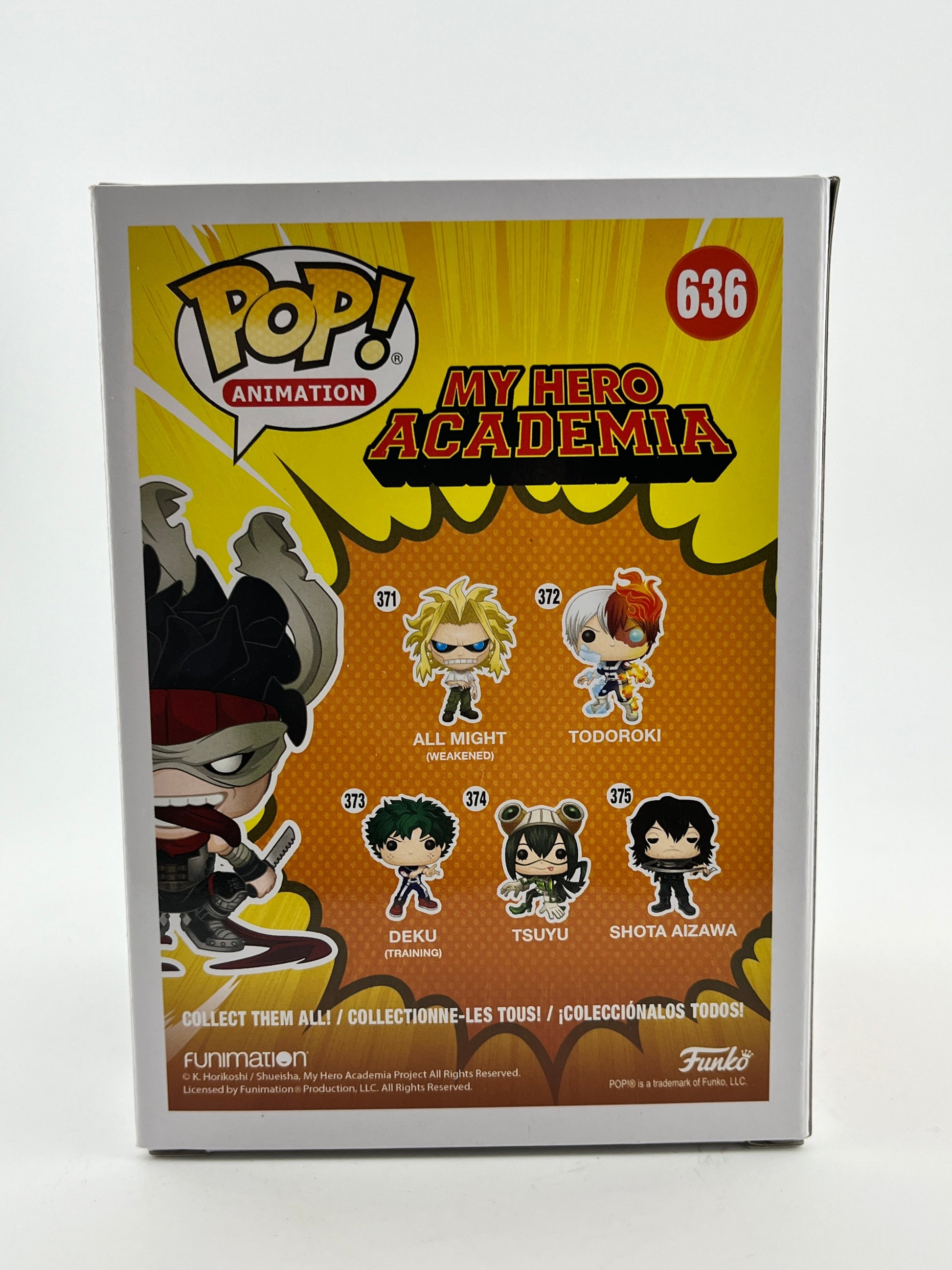 Funko POP! Animation My Hero Academia - Hero Killer Stain #636 - 2019 Convention Exclusive FRENLY BRICKS - Open 7 Days