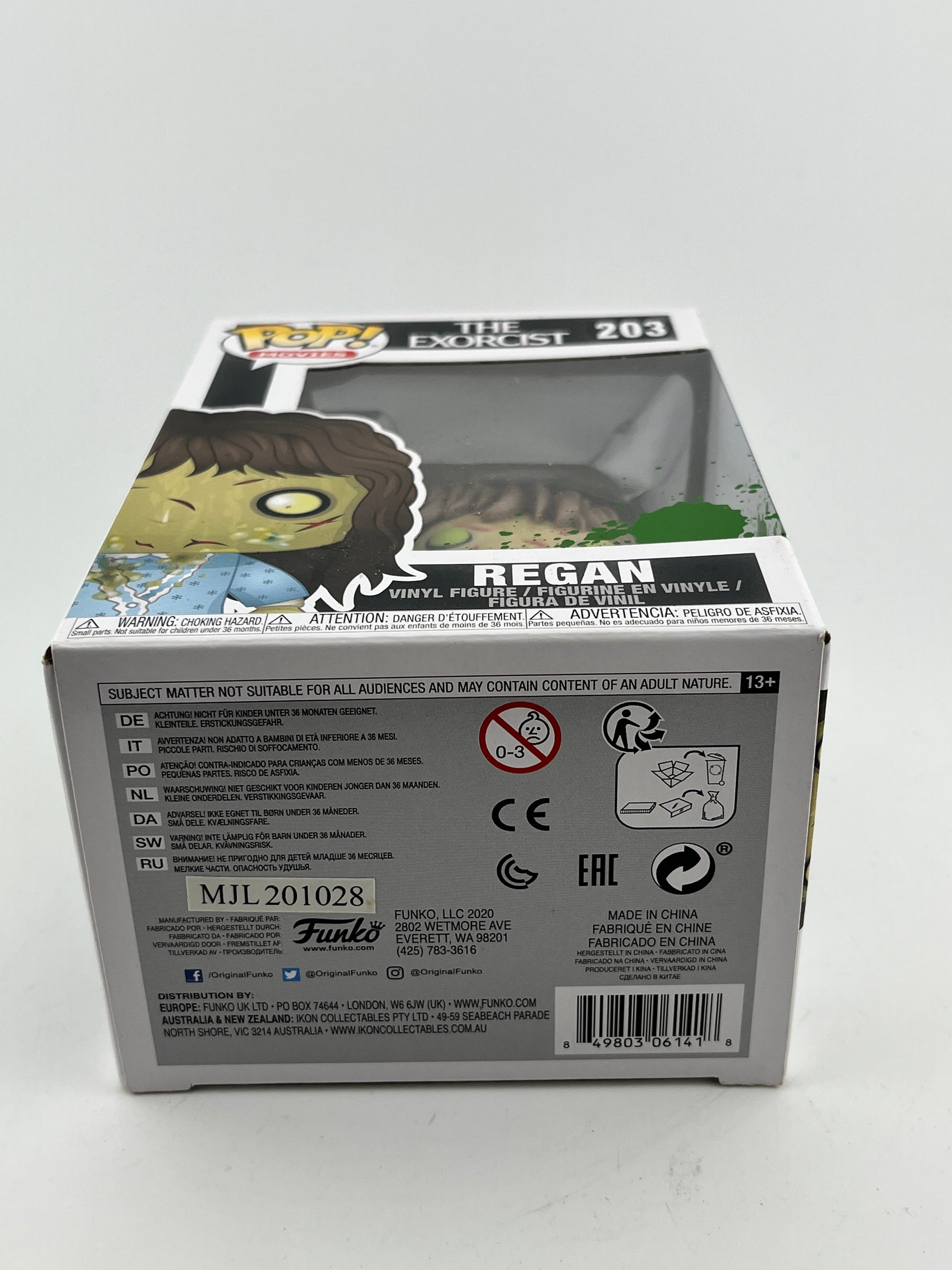 Funko POP! Movies The Exorcist- Regan #203 - Vinyl Collectable FRENLY BRICKS - Open 7 Days