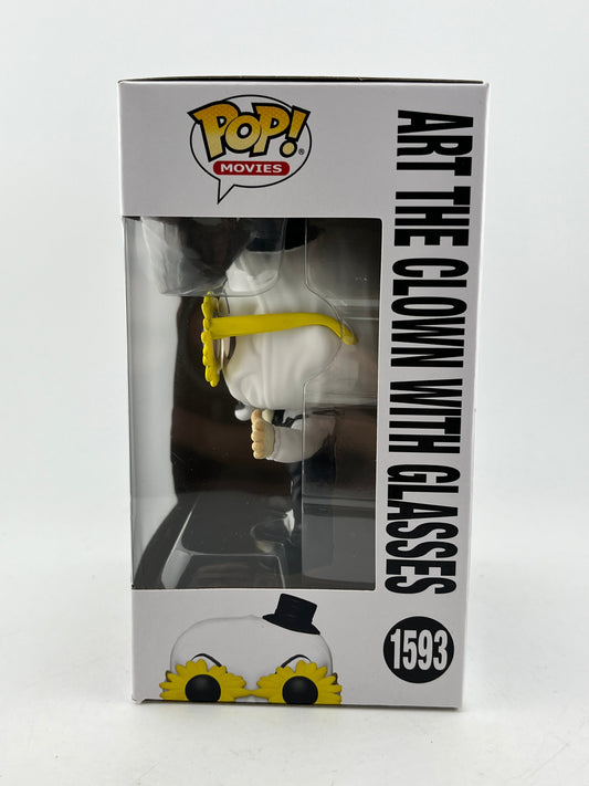 Funko POP! Movies Terrifier - Art The Clown With Glasses #1593 - Vinyl Collectable FRENLY BRICKS - Open 7 Days