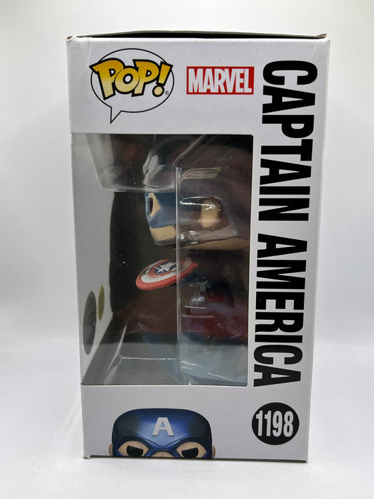 Funko POP! Marvel Avengers Endgame - Captain America #1199 - Glow Special Edition FRENLY BRICKS - Open 7 Days
