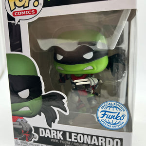 Funko POP! Comics Teenage Mutant Ninja Turtles - Dark Leonardo #38 - Special Edition FRENLY BRICKS - Open 7 Days