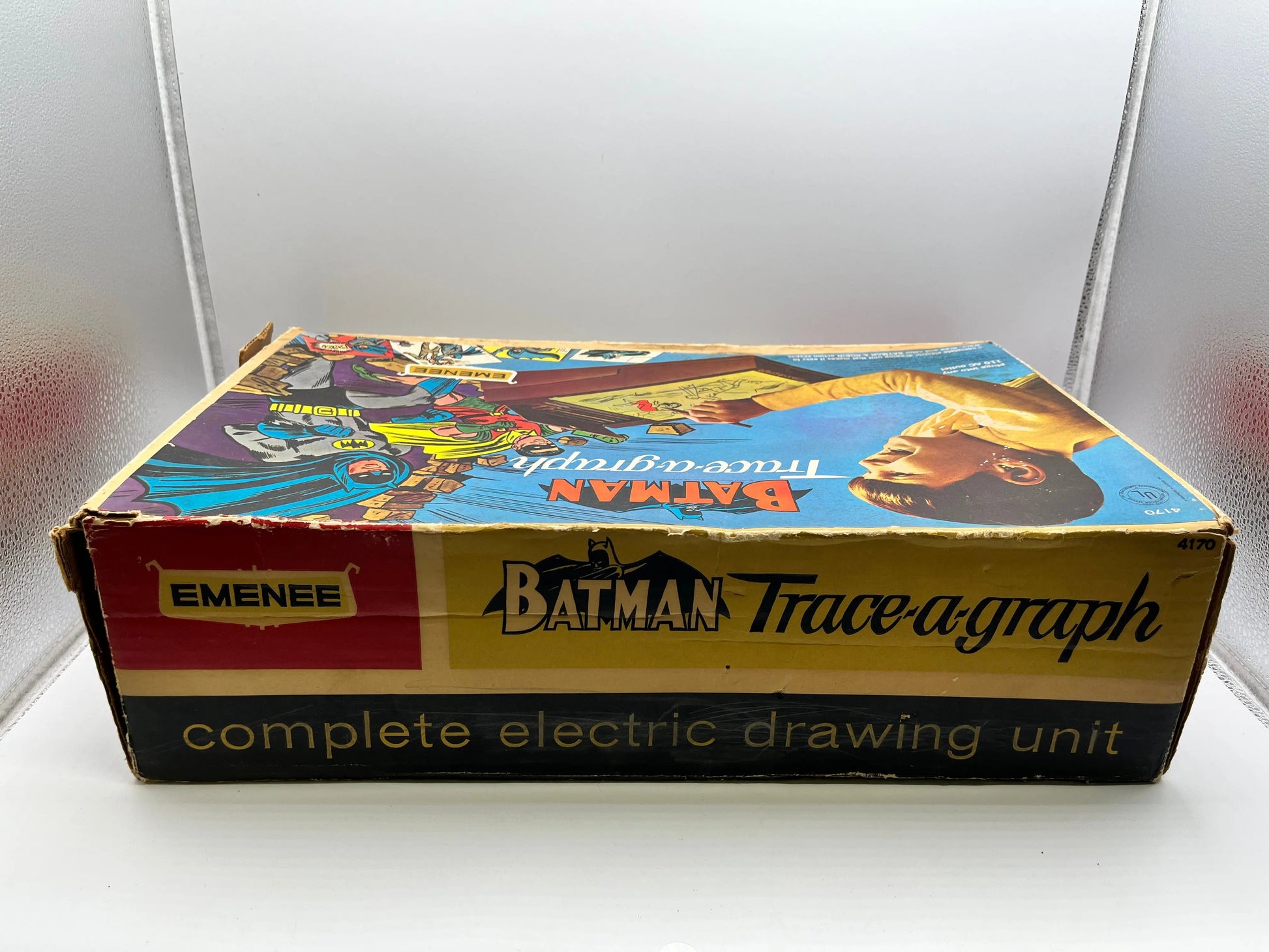 Vintage 1966 Emenee Batman and Robin Trace-a-Graph Retro - Not Sealed FRENLY BRICKS - Open 7 Days