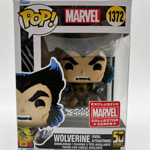 Funko POP! Marvel Wolverine (Fatal Attraction) #1372 - Exclusive Marvel Collectors Corps FRENLY BRICKS - Open 7 Days