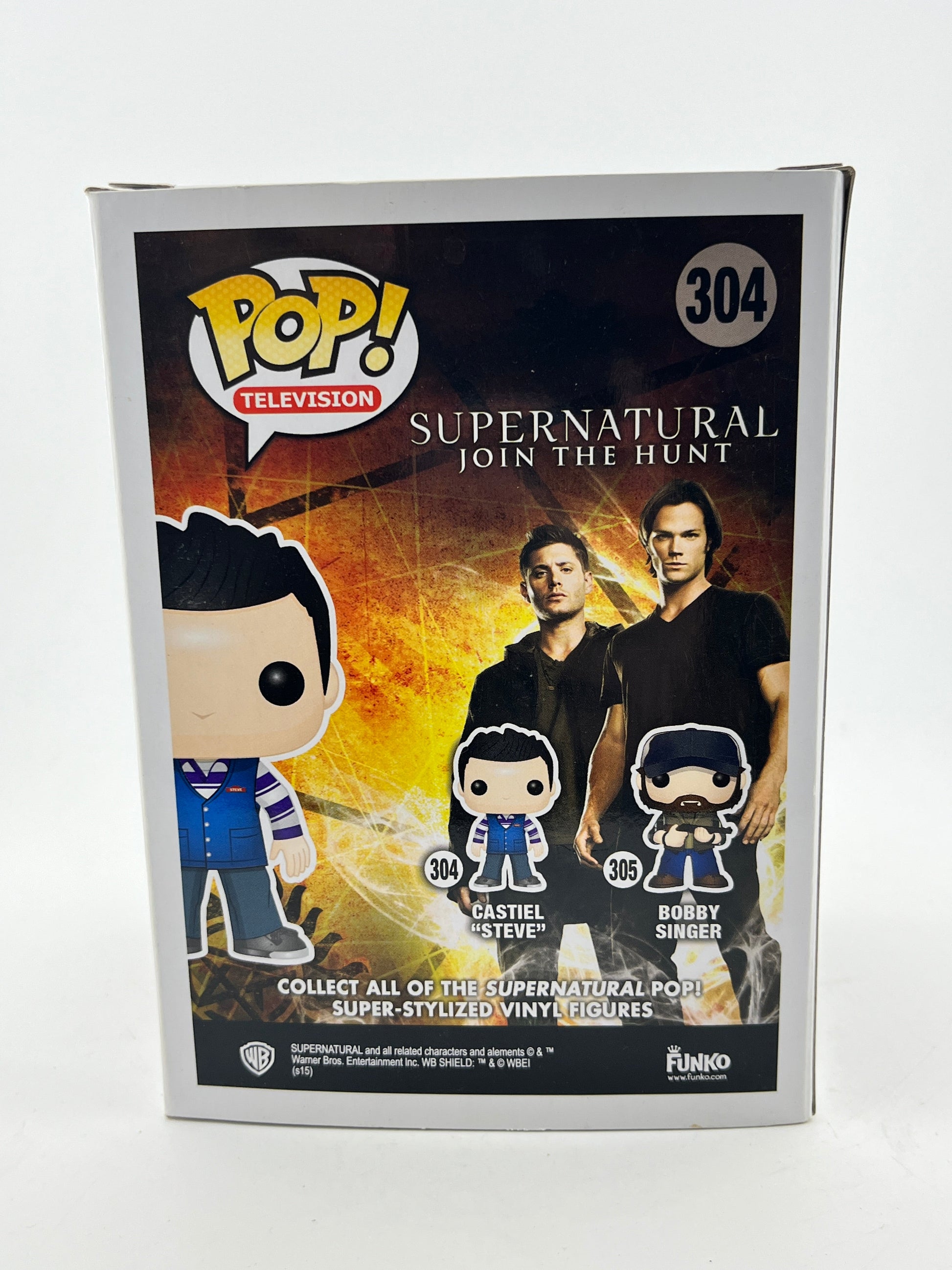 Funko POP! Television Supernatural - Castiel “Steve” #304 - Vinyl Collectable FRENLY BRICKS - Open 7 Days