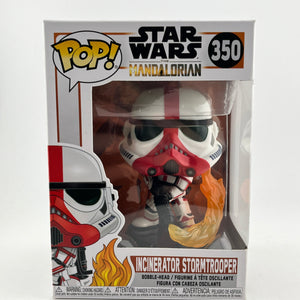 Funko POP! The Mandalorin- Incinerator Stormtrooper #350 - Vinyl Collectable FRENLY BRICKS - Open 7 Days